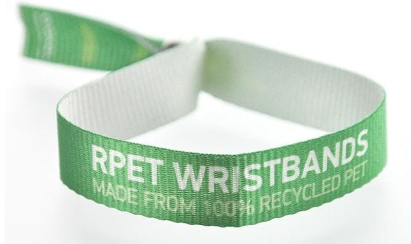 Armbånd resirkulert tekstil 100stk
