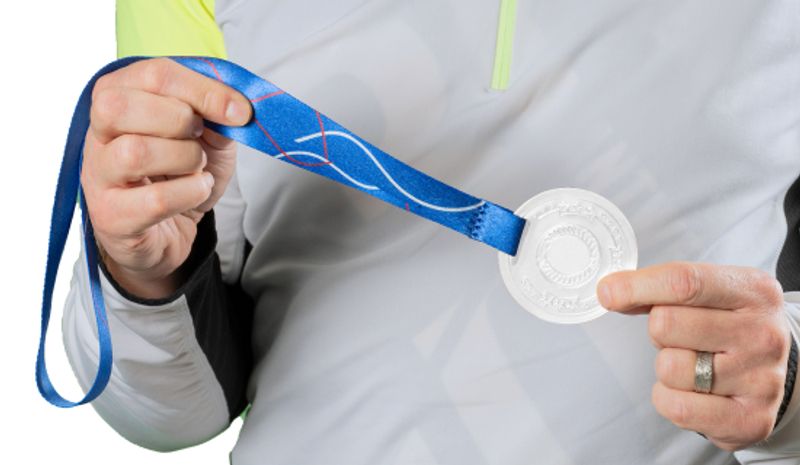 Medalje Plast preget (min 500 stk)