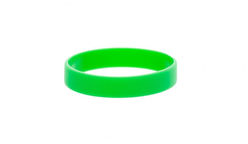Armbånd silikon uten trykk 50 stk