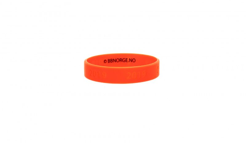 Armbånd silikon med trykk 100stk